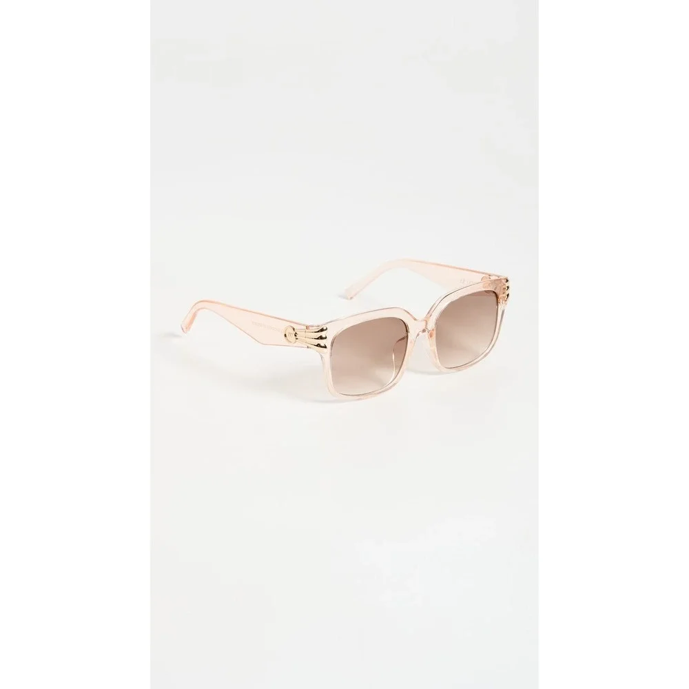 LE SPECS Women's Sunglasses Shell Shocked‎ 2202513 Pink Champagne 55mm